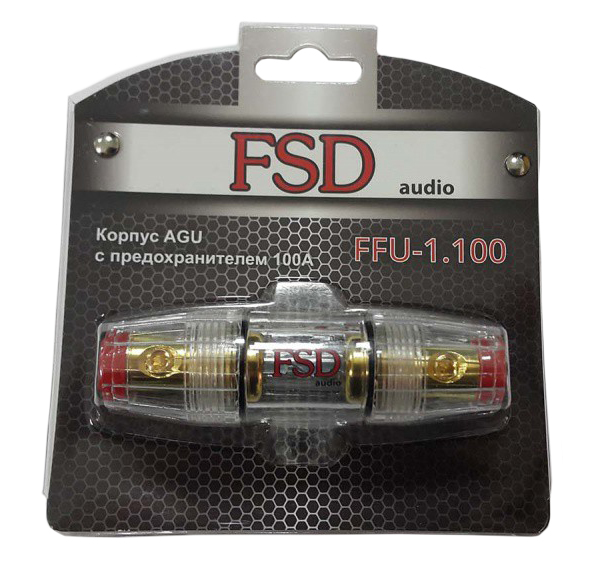 Дистрибьюторы, колбы, держатели предохранителя FSD audio FFU -1.100 A 