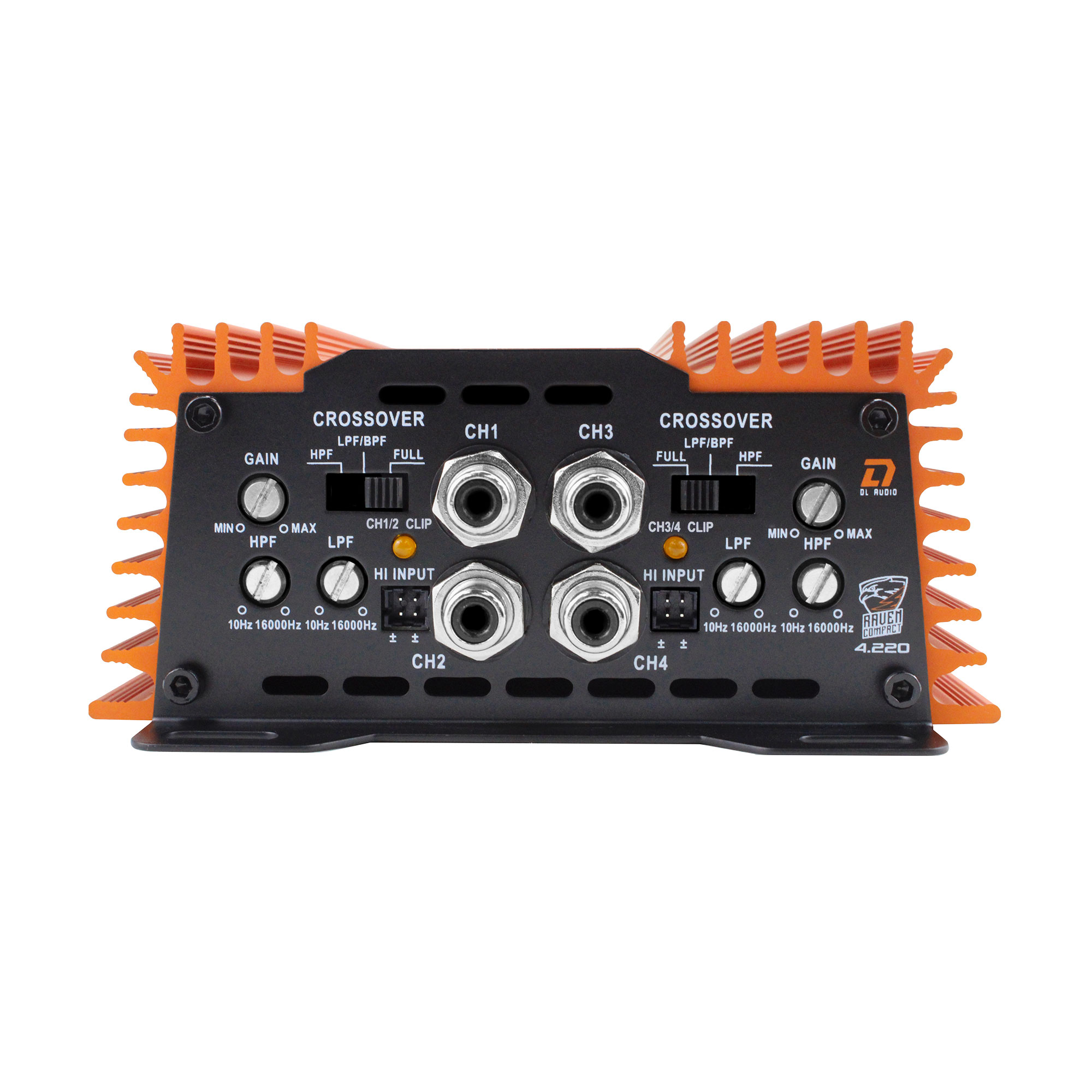 Четырёхканальные усилители DL Audio Raven Compact 4.220 