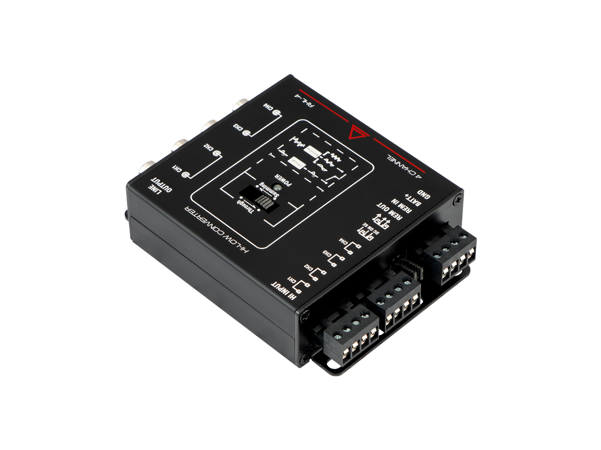 Интерфейсы для подключения усилителей AurA RHL-4 