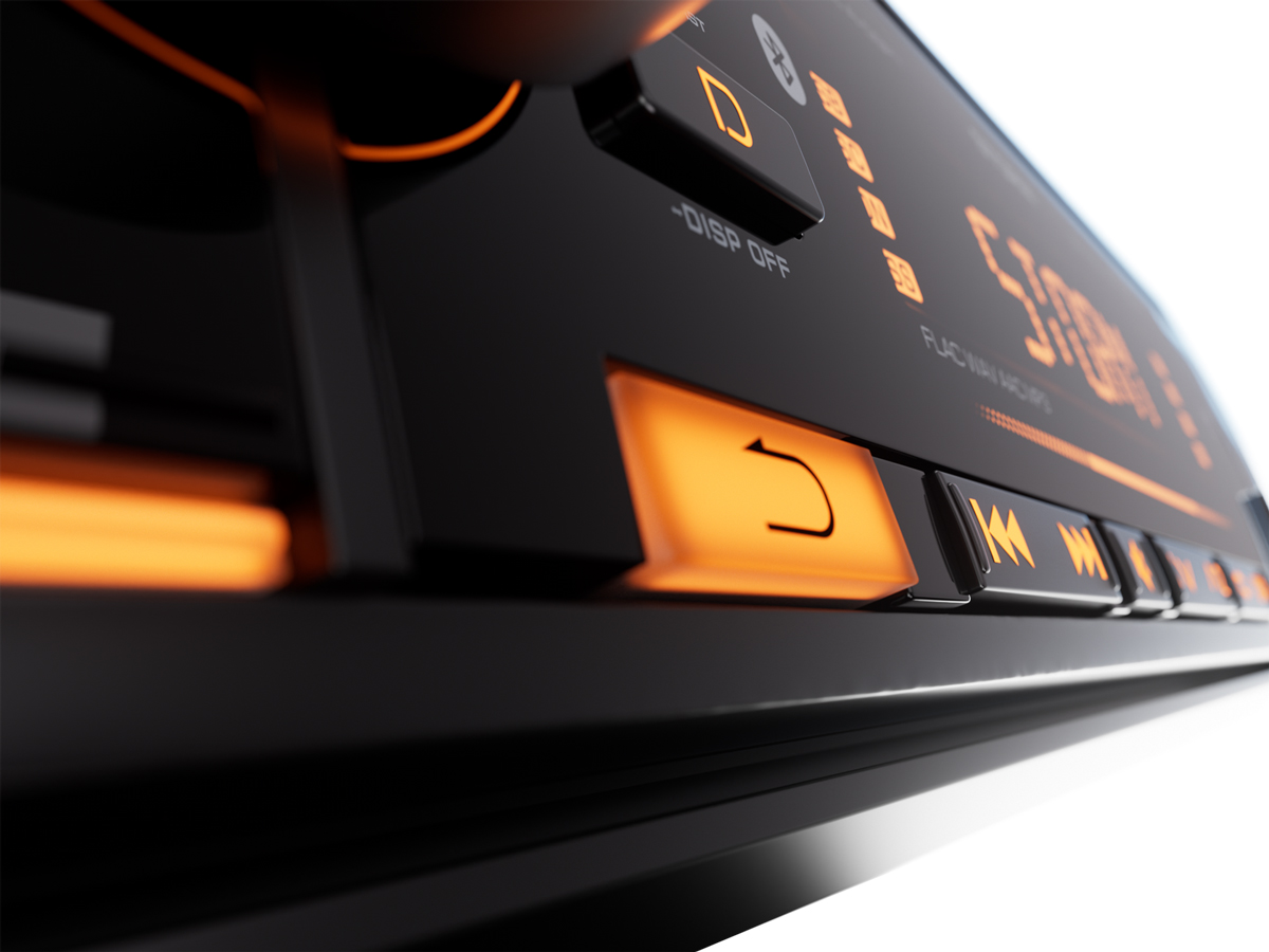 1-DIN USB/SD-ресиверы (без CD) AurA STORM-678DSP 