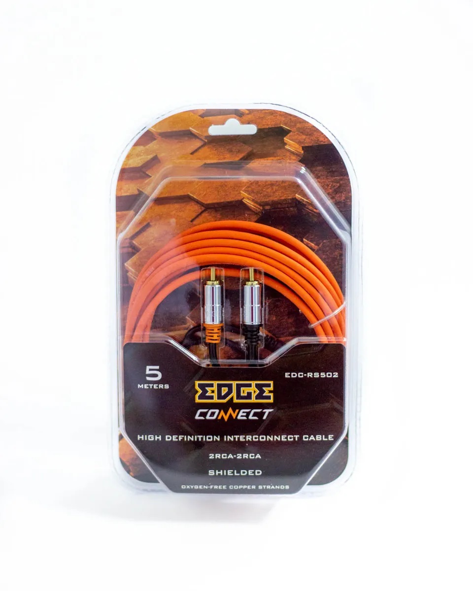 Кабели межблочные (RCA), AUX, HDMI, RCA разъёмы EDGE EDC-RT502 