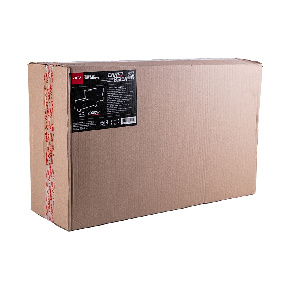 Cабвуферы корпусные активные ACV CRAFT BS12A 
