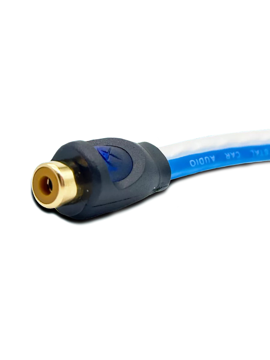Кабели межблочные (RCA), AUX, HDMI, RCA разъёмы Crystal Car Audio BASE Y 1F2M 