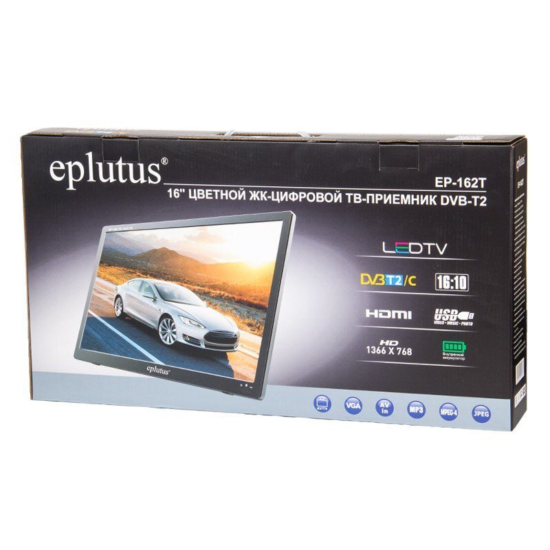 Универсальные телевизоры Eplutus EP-162T Black 