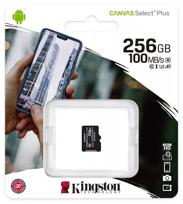 Карты памяти SD Kingston 256Gb