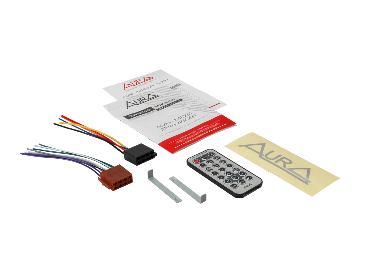1-DIN USB/SD-ресиверы (без CD) AurA FIREBALL-450BT 
