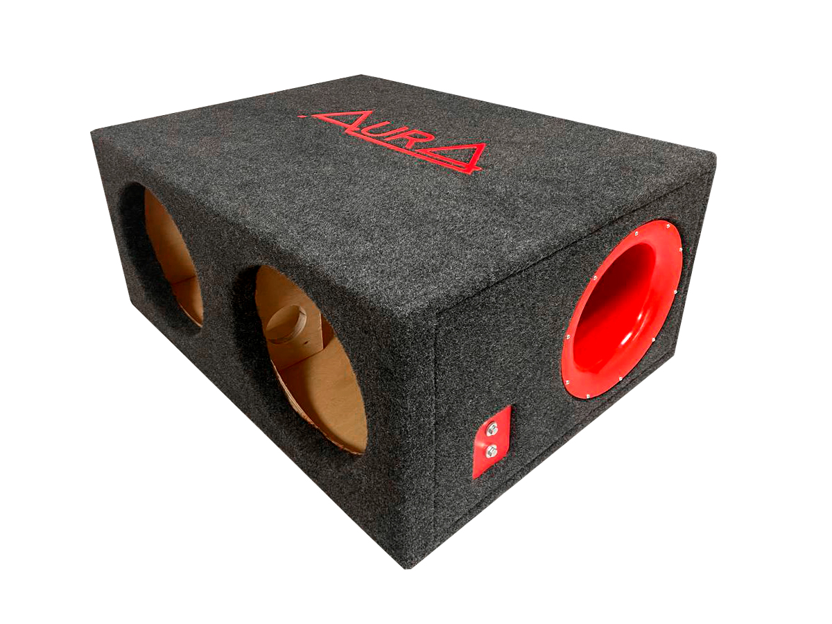 Корпуса для сабвуферов и акустики AurA BOX-2X12-115-T200PW/2 
