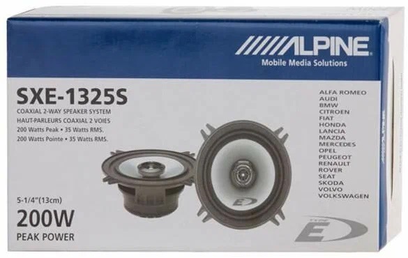 Акустика автомобильная Alpine SXE-1325s 