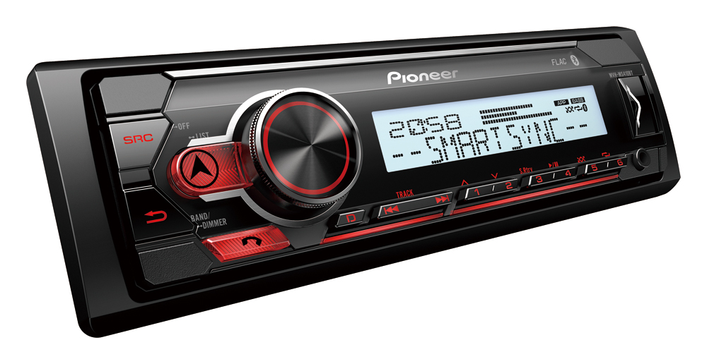 Головные устройства и пульты ДУ Pioneer MVH-MS410BT 
