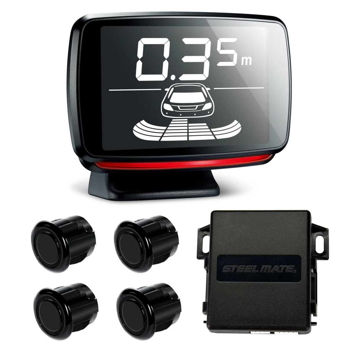 Парковочные радары STEEL MATE PTS400V12-COM