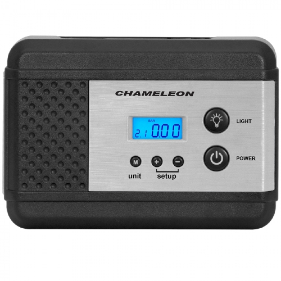 Автомобильные, велосипедные компрессоры.Помпы, насосы. Манометры Chameleon AC-210