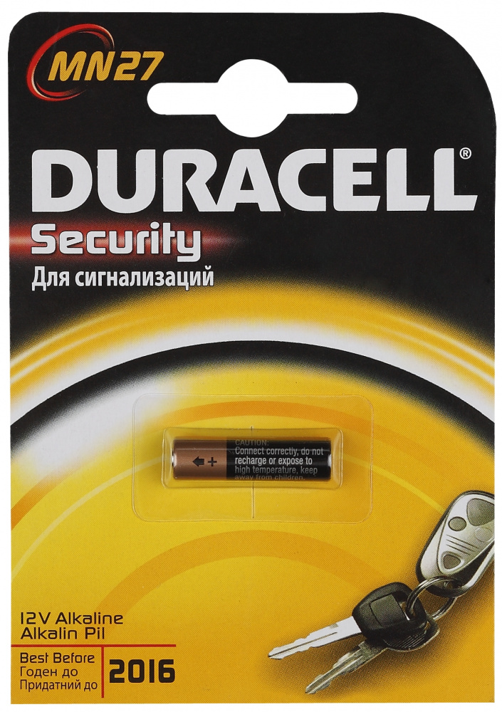 Батарейки Батарейка 27А Duracell