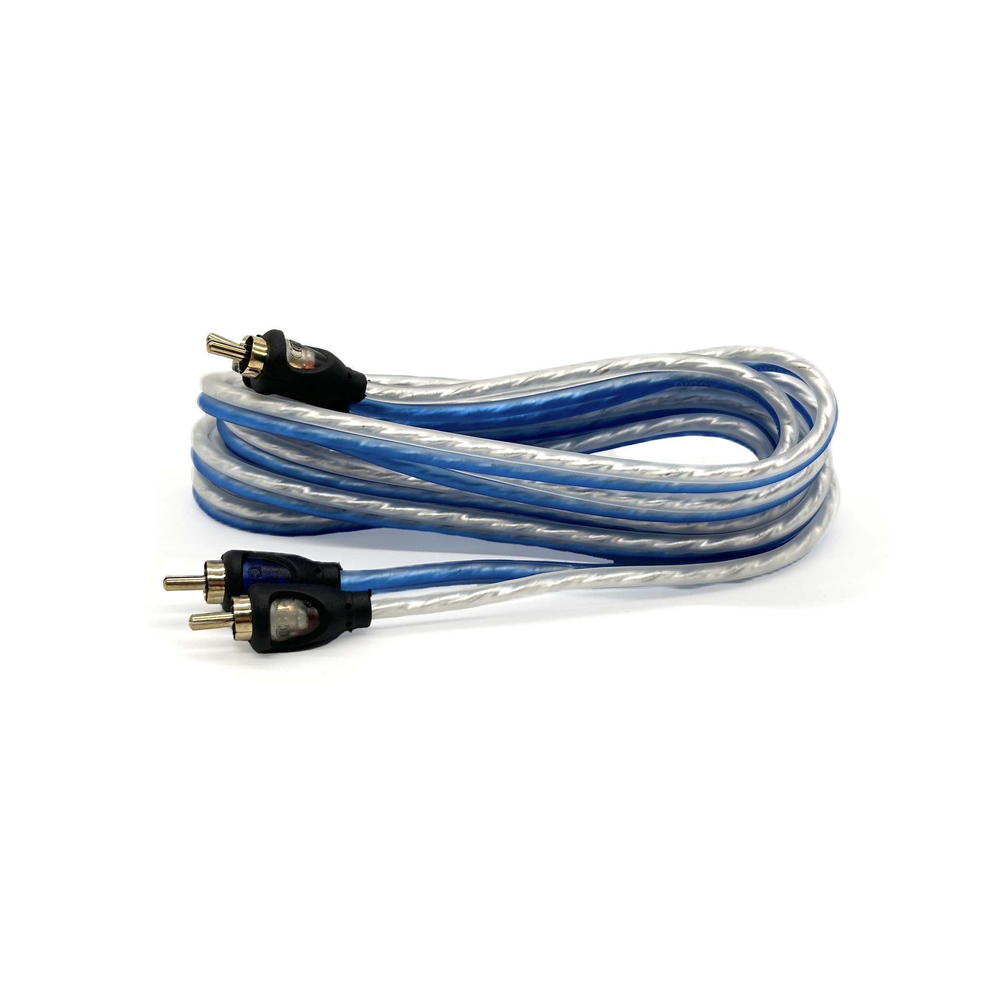 Кабели межблочные (RCA), AUX, HDMI, RCA разъёмы Crystal Car Audio BASE 2RCA-3 