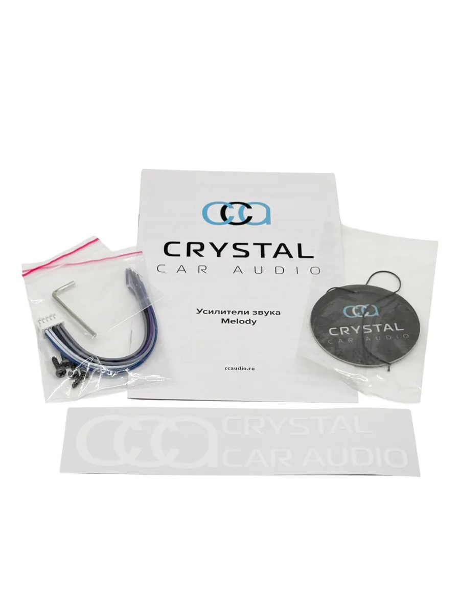 Четырёхканальные усилители Crystal Car Audio MELODY M-80.4 