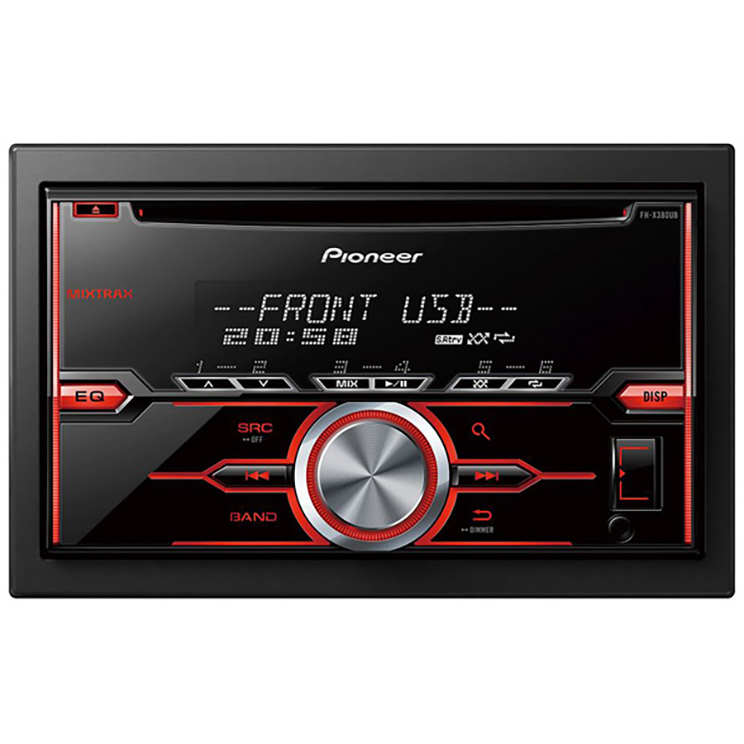 2-DIN DVD/MP3 ресиверы Pioneer FH-X380UB 