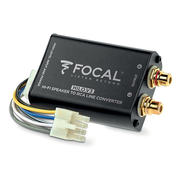 Интерфейсы для подключения усилителей FOCAL HiLo v3 