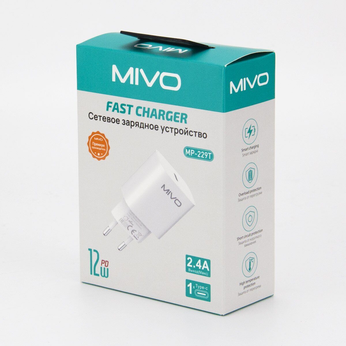 Зарядные устройства для смартфонов, Кабели Mivo MP-229T 