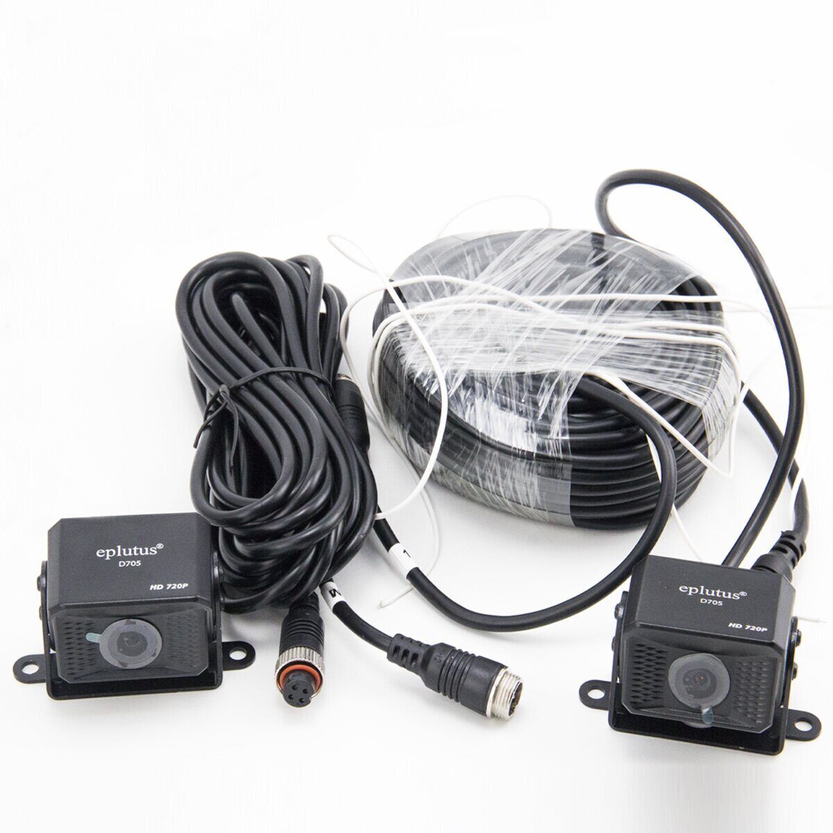 Видеорегистраторы с 2 камерами и более, спортивные камеры: Eplutus D705