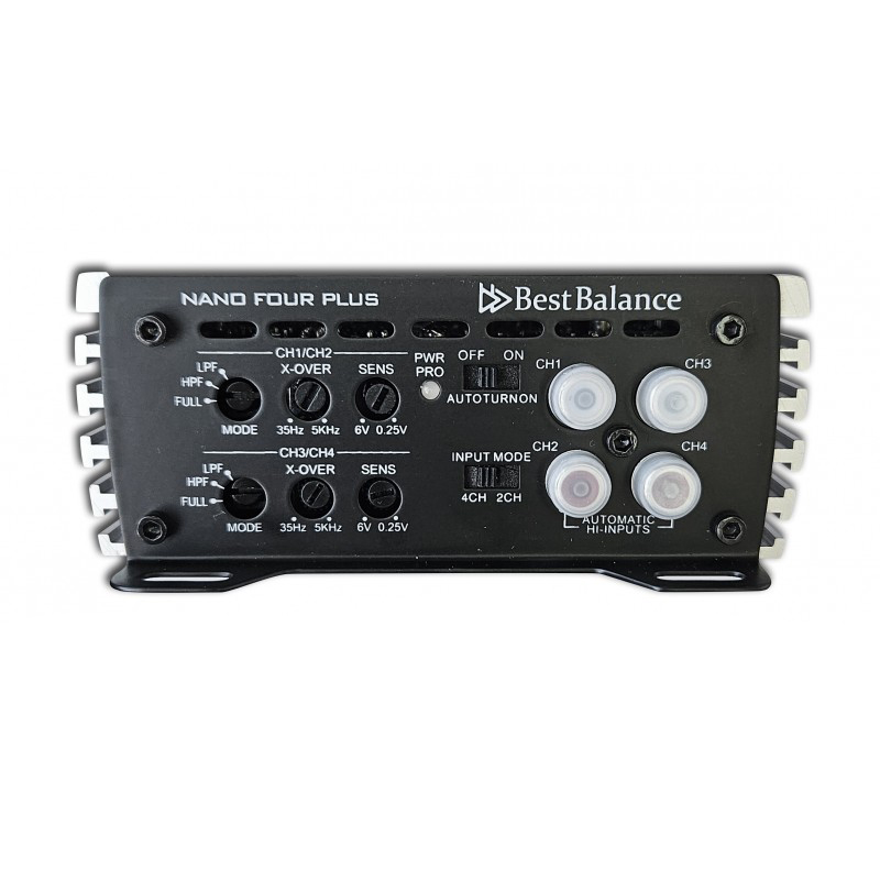 Четырёхканальные усилители BEST BALANCE NANO FOUR PLUS 