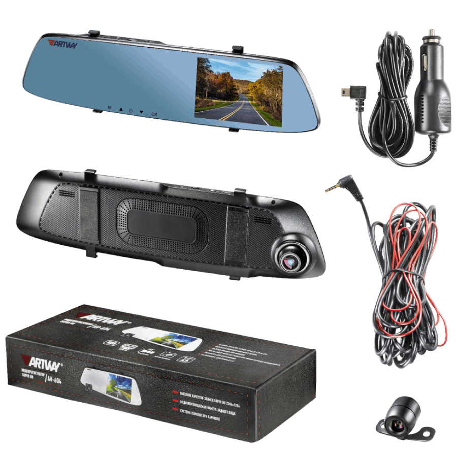 Зеркала с видеорегистраторами ARTWAY AV-604