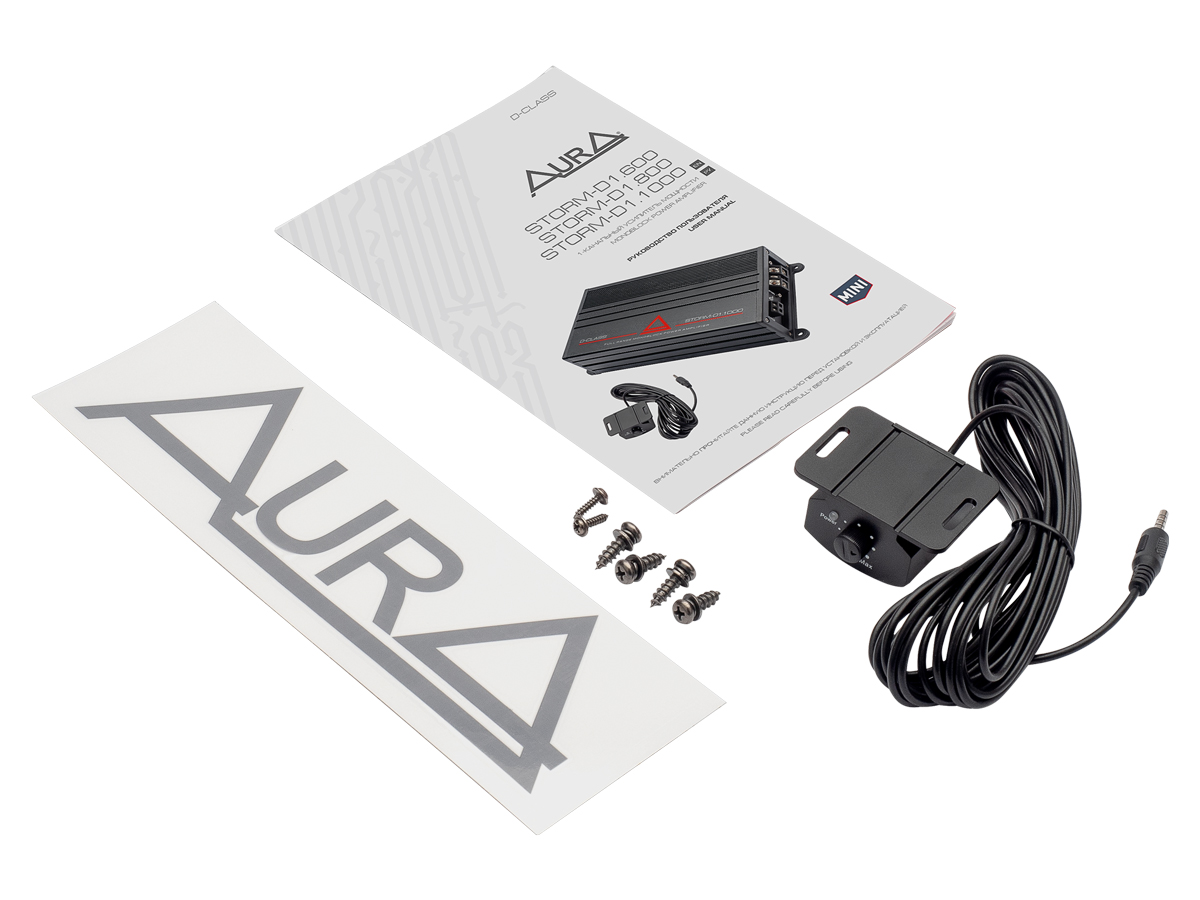 Одноканальные усилители AurA STORM-D1.600 