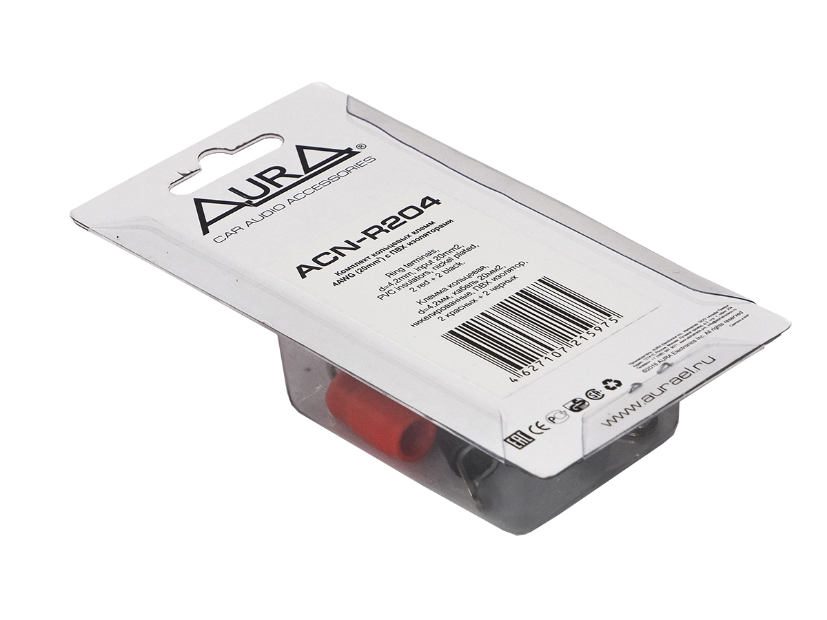 Клеммы акустические, силовые, коннекторы, гильзы AurA ACN-R204/10 