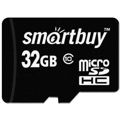 Карты памяти SD Smartbuy MicroSDHC 32Gb Class 10 ( Без адаптера SD)