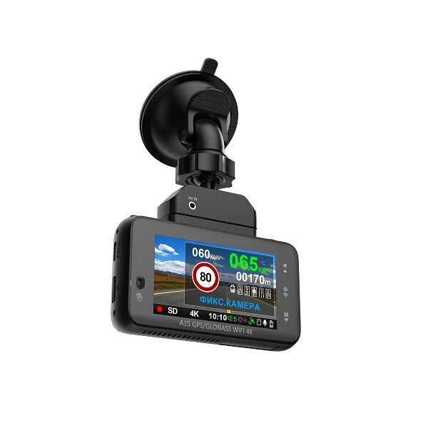 Видеорегистраторы Sho-Me A15 4K-GPS/Glonass WI-FI