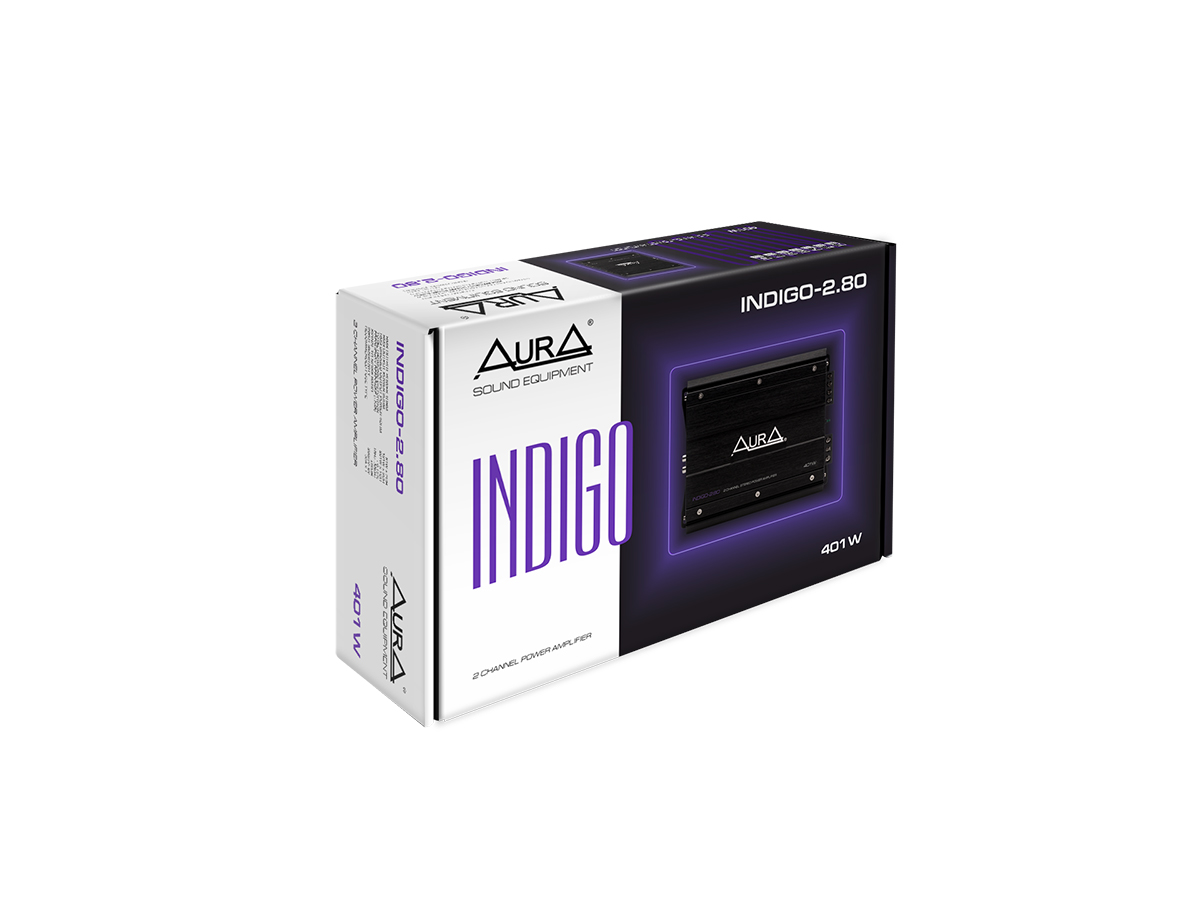 Двух и трехканальные усилители AurA INDIGO-2.80 