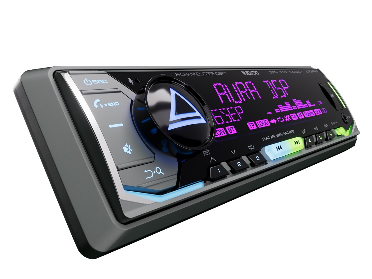 1-DIN USB/SD-ресиверы (без CD) AurA INDIGO-878DSP MkII 