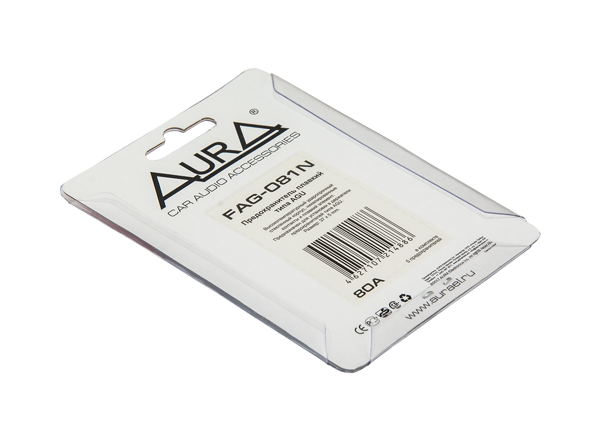 Предохранители, автоматические прерыватели AurA FAG- 081N 