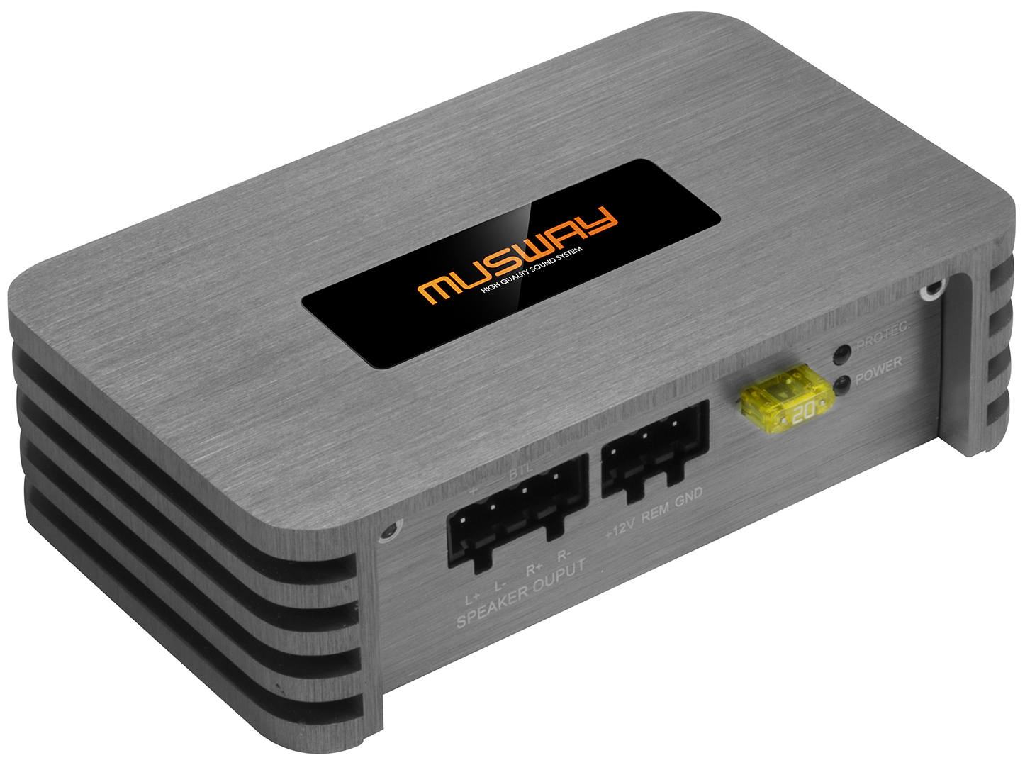 Двух и трехканальные усилители MUSWAY P2 