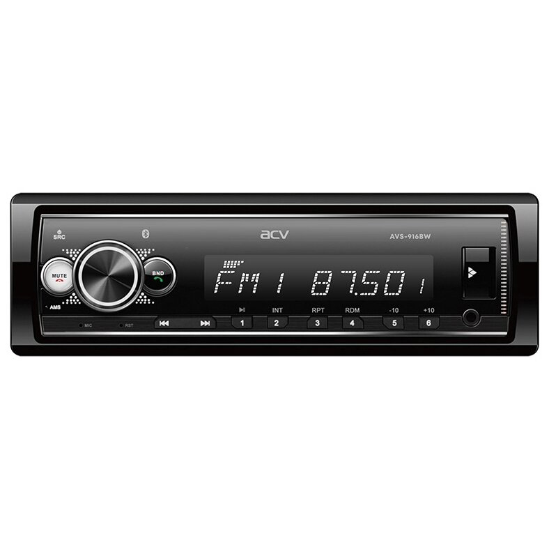 1-DIN USB/SD-ресиверы (без CD) ACV AVS-916BW 