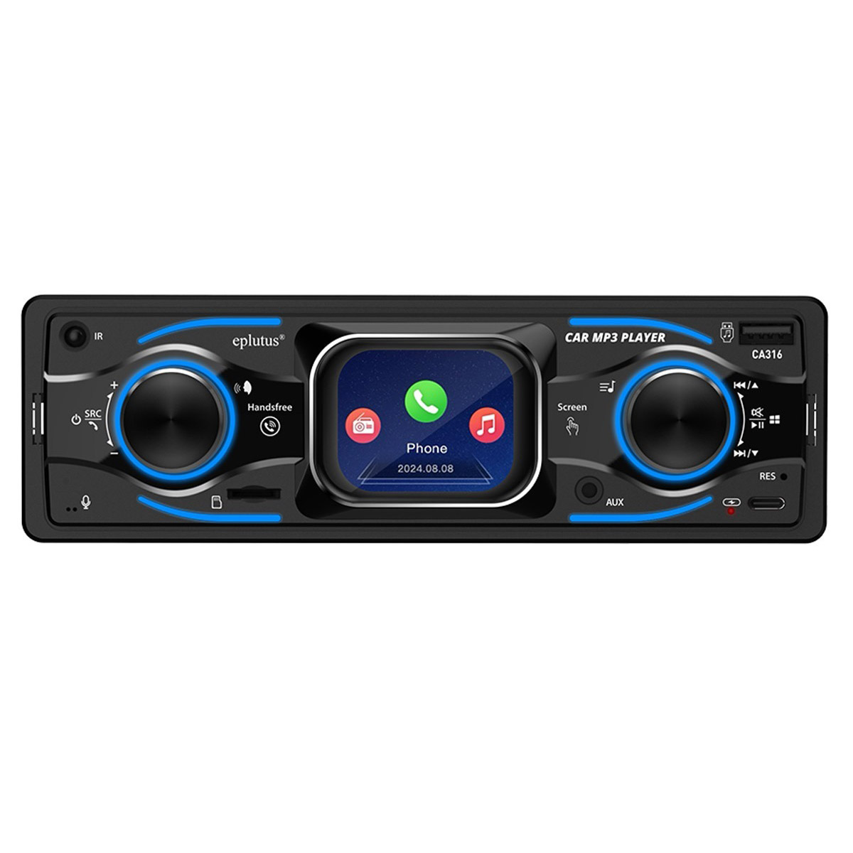 1-DIN USB/SD-ресиверы (без CD) Eplutus CA316 