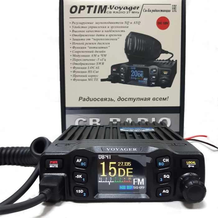 Радиостанции автомобильные 27МГц Optim OPTIM-Voyager