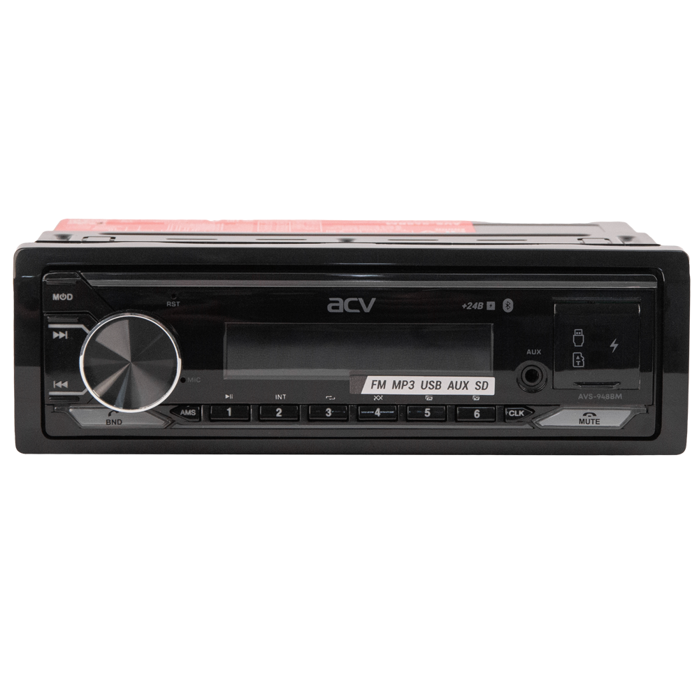 1-DIN USB/SD-ресиверы (без CD) ACV AVS-948BM 