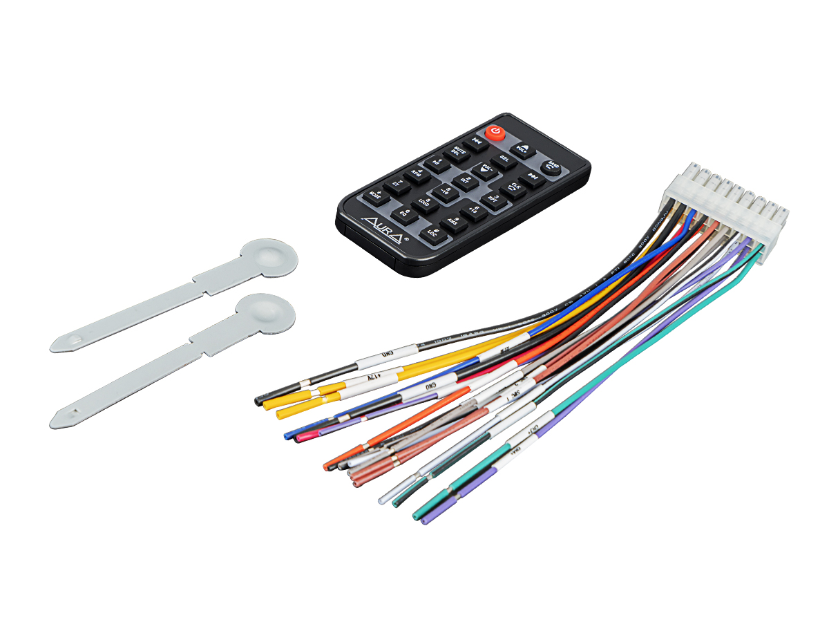 1-DIN USB/SD-ресиверы (без CD) AurA VENOM-D641DSP 