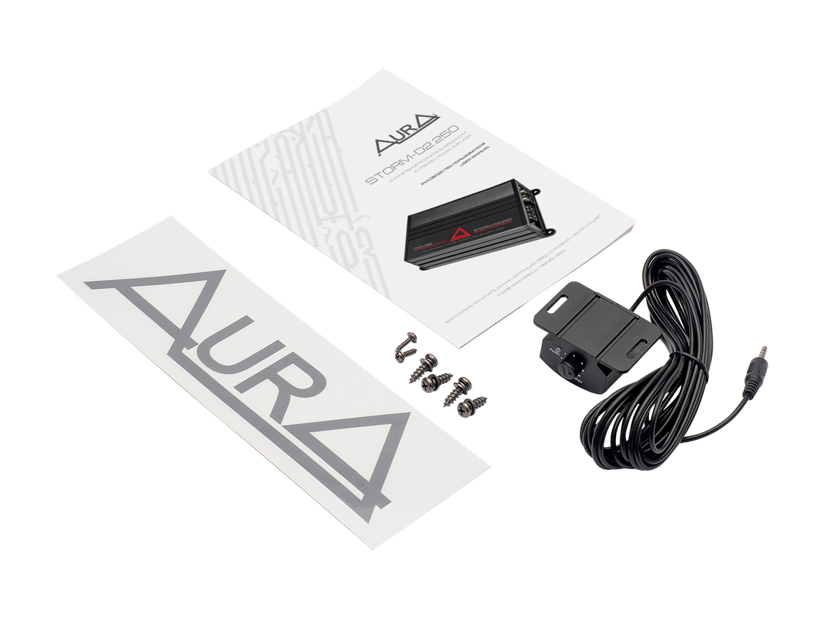 Двух и трехканальные усилители AurA STORM-D2.250 