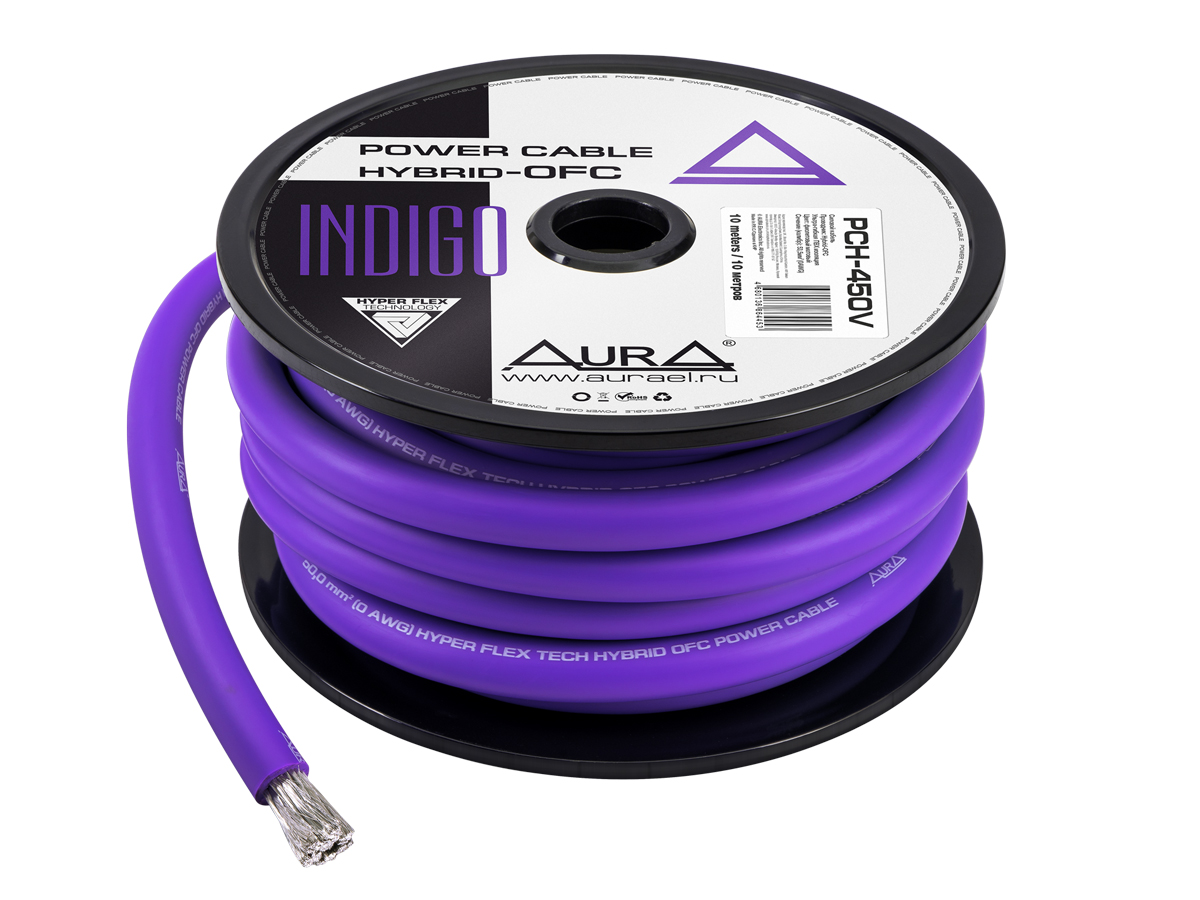 Кабели силовые, разъемы. Крепеж для кабеля. AurA PCH-450V 