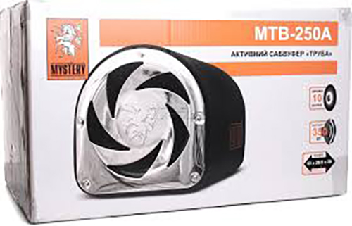 Cабвуферы корпусные активные Mystery MTB-250A 