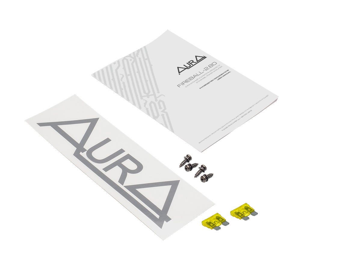 Двух и трехканальные усилители AurA FIREBALL-2.80 