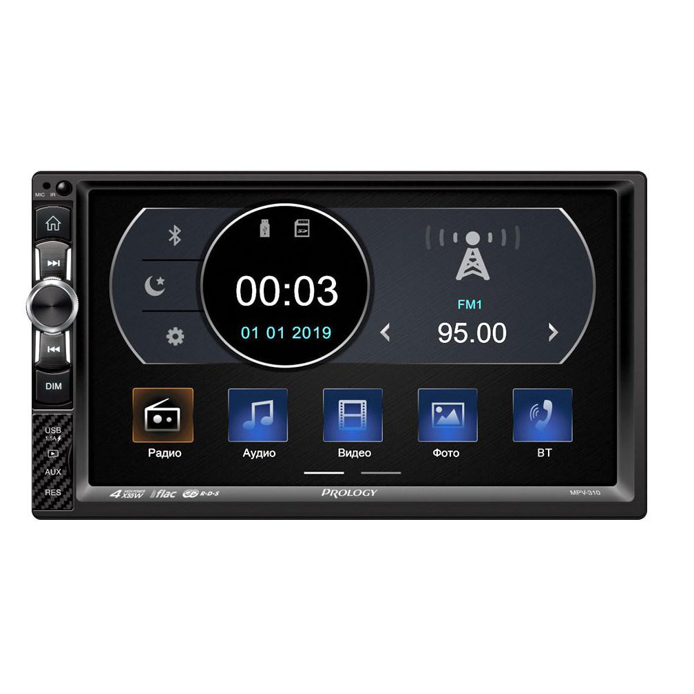 2-DIN Медиа-ресиверы со встроенным ЖК-экраном (без DVD) Prology MPV-310 