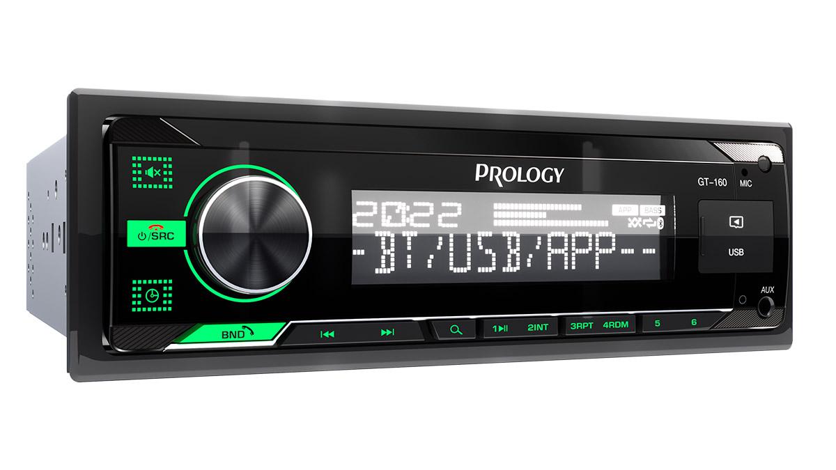 1-DIN USB/SD-ресиверы (без CD) Prology GT-160 
