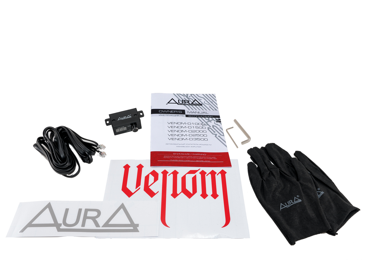 Одноканальные усилители AurA VENOM-D2000 AE 