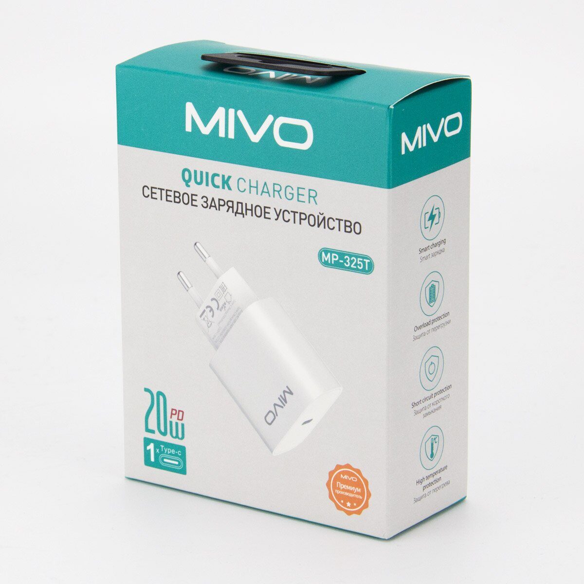 Зарядные устройства для смартфонов, Кабели Mivo MP-325T 