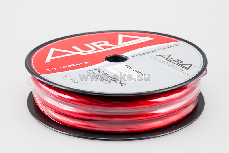 Кабели силовые, разъемы. Крепеж для кабеля. AurA PCS-500R 