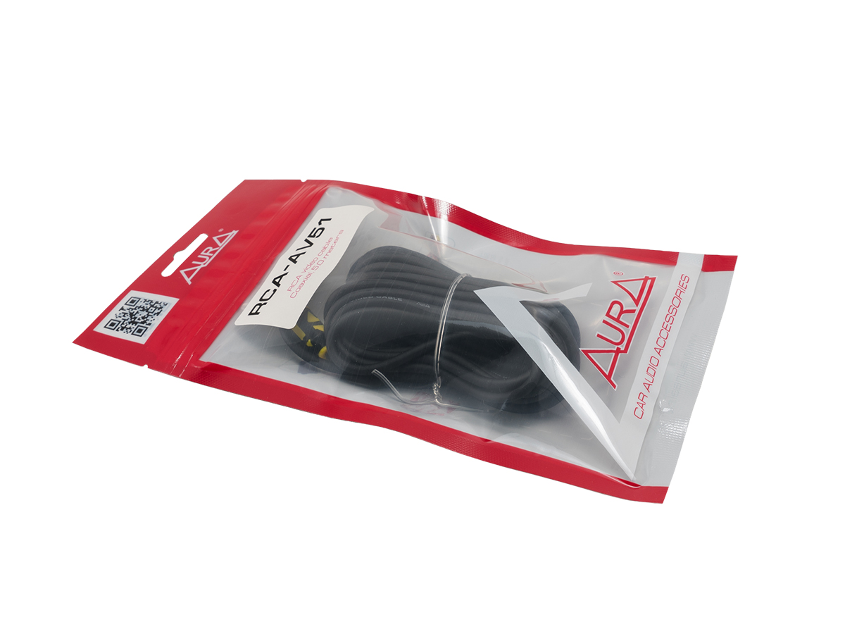 Кабели межблочные (RCA), AUX, HDMI, RCA разъёмы AurA RCA-AV51 