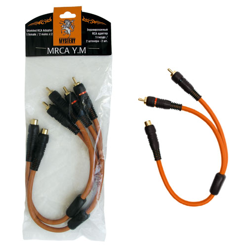 Кабели межблочные (RCA), AUX, HDMI, RCA разъёмы Mystery MRCA Y.M. 