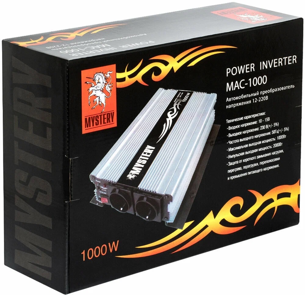 Преобразователи напряжения Mystery MAC-1000