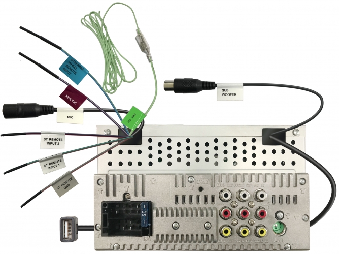 2-DIN Медиа-ресиверы со встроенным ЖК-экраном (без DVD) JVC KW-M150BT 